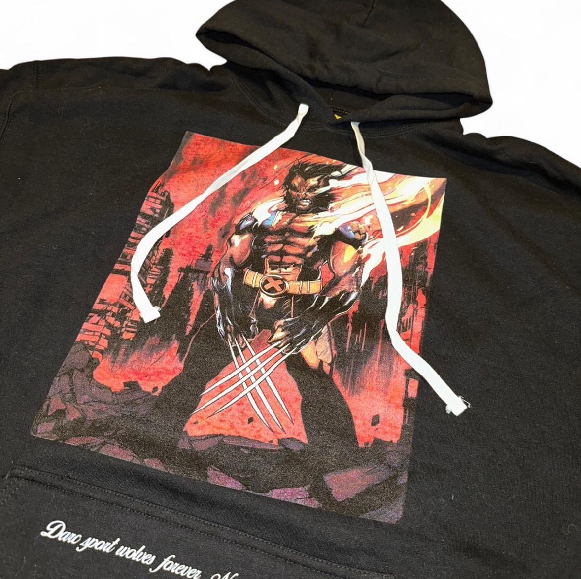 Marvel Wolverine black Darc Sports Hoodie!