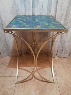 Art Glass Table Home Decoration Entertainment Furniture 