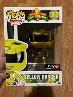 Funko Pop! Vinyl: Power Rangers Yellow Ranger (Metallic) #362 GameStop Exclusive
