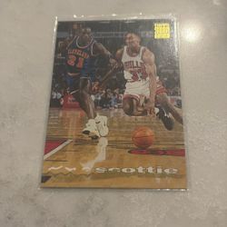 1993 Stadium Club Scottie Pippin Card Rare 