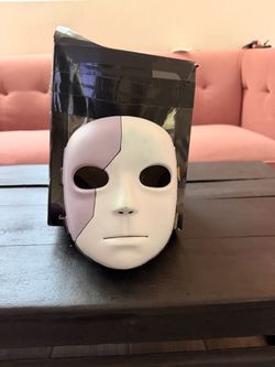 1pcs Sally Face Purple Adjustable Mask Cosplay Party Props Mask