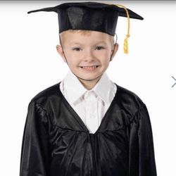 New Child / Kid Graduation Cap and Gown