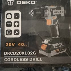 Cordless drill
