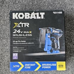 Kobalt XTR 1-3/8-in 23 -Gauge Cordless Pin Nailer