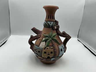 Handcrafted Terracotta Decorative Vase