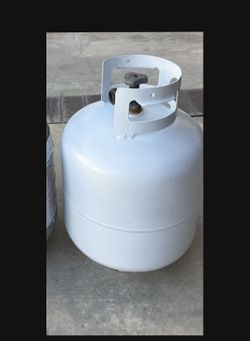 Empty Propane Tanks, $18