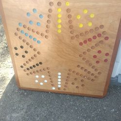 Crazy Marbles Family Game Board  Custom Made 