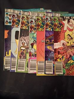 X Men comics lot of 7