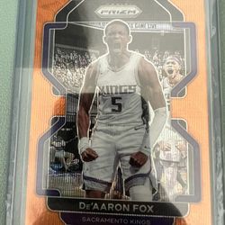 2021-22 Panini Prizm De’ Aaron Fox