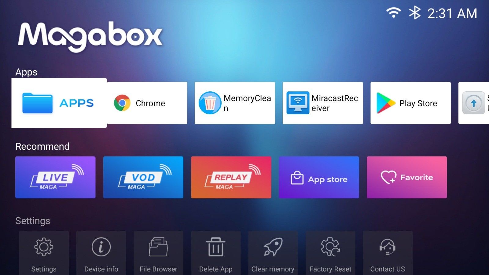 2025 Magabox MG 5plus 64 GB Streaming Box