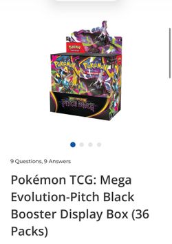 Pokemon Pitch Black Booster Box