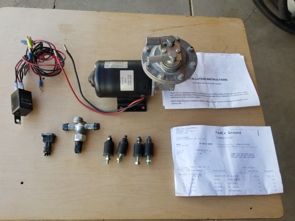 Jegs Electric Vacuum Pump..New!