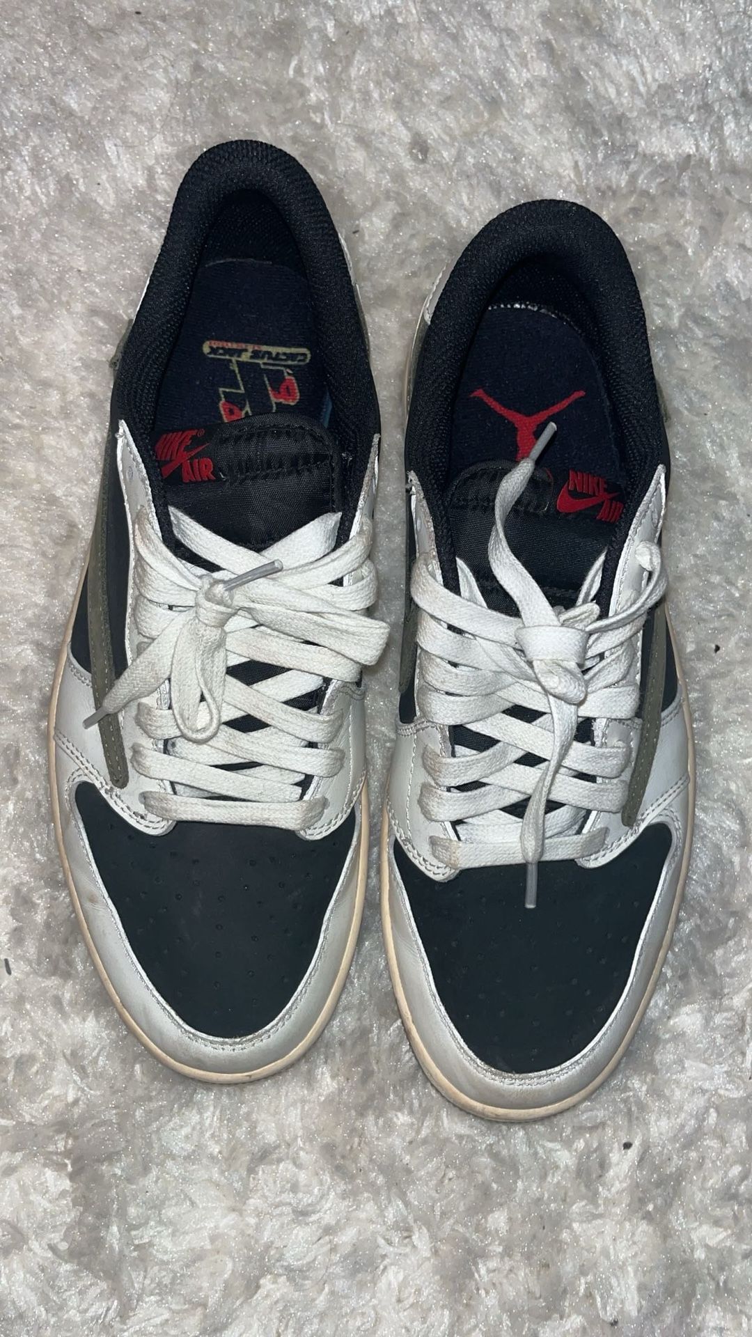 Jordan 1 Retro Low OG SP Travis Scott Olive (READ DESCRIPTION)