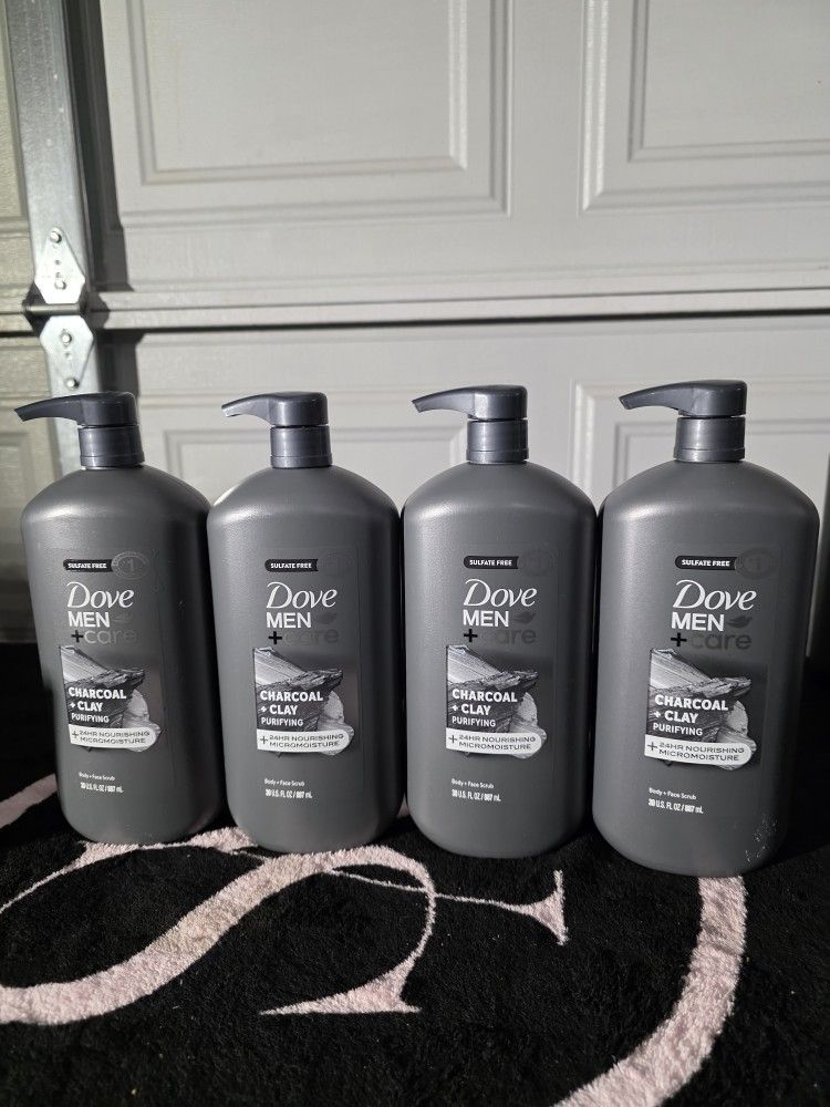 Dove Men Bodywash Charcoal 30 Oz