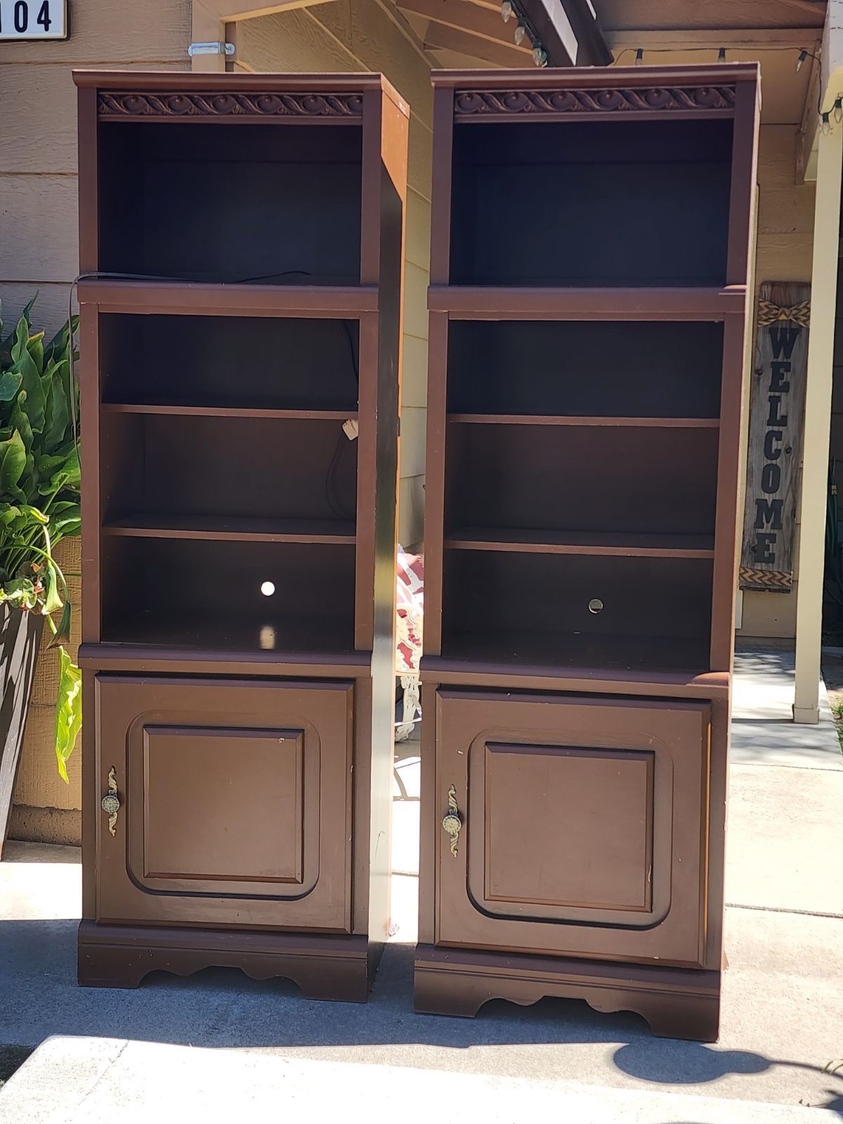 Standing Bookshelves