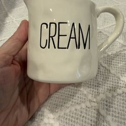 White Ceramic Creamer