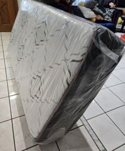 New TWIN Size Mattress With Box Spring set Colchones Nuevos Individuales New TWIN Size Mattress 