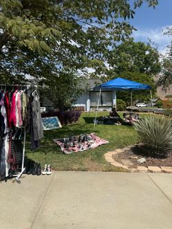 Kitchen and Clothing Yard Sale, ends TODAY 9pm