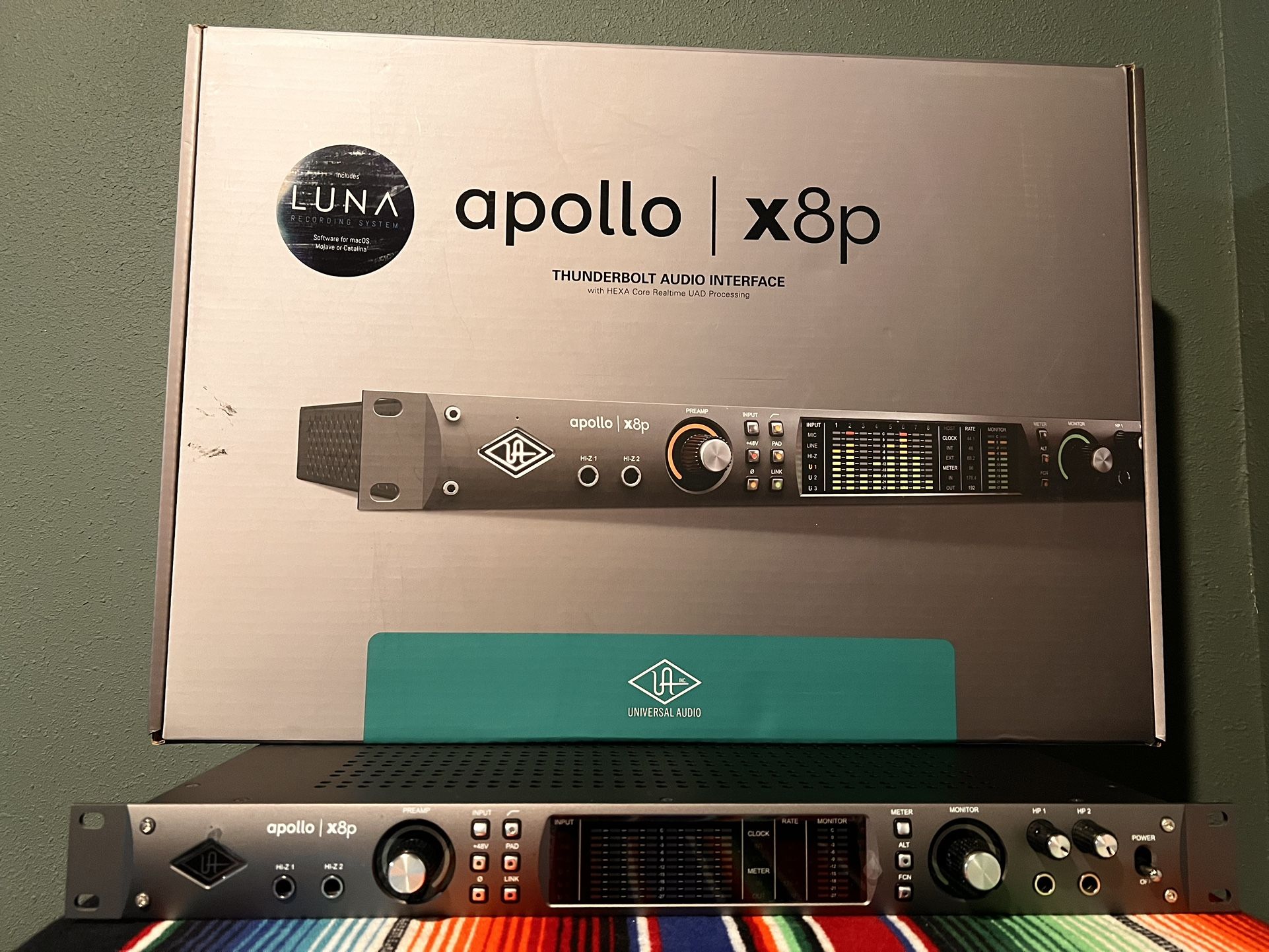 Universal Audio Apollo X8p Heritage Edition 56 plugins Included!