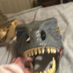 Mask Dinosaur Mark Makes Roar 