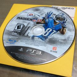 Ps3 Madden NFL 13