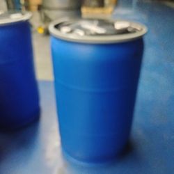 55 Gallons Plastic Drums