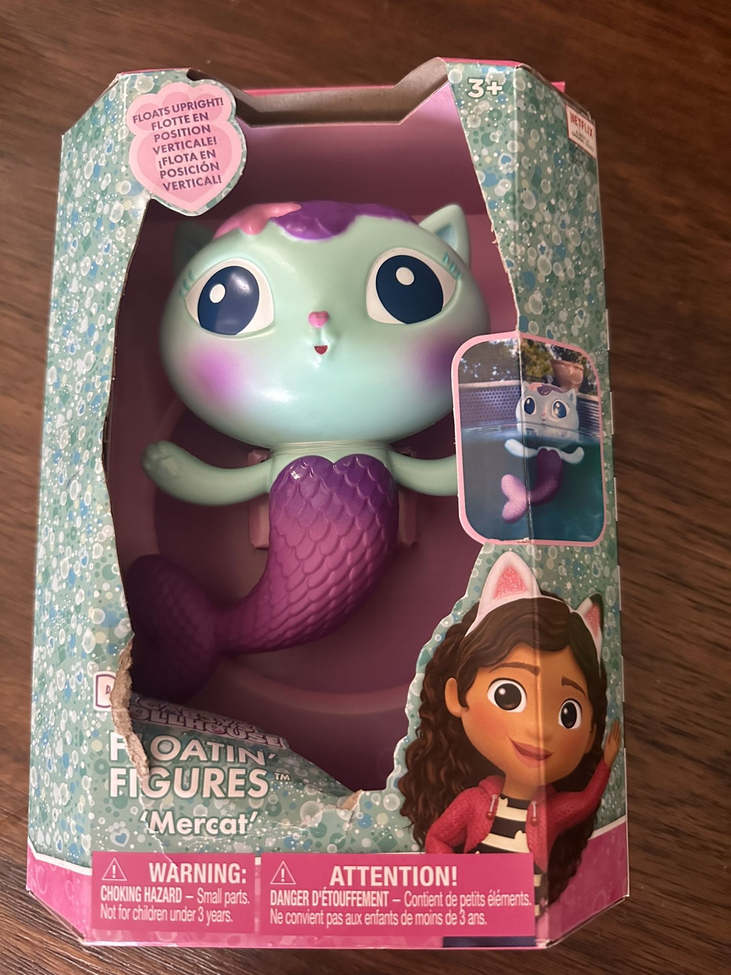 New gabby dollhouse mermaid toy