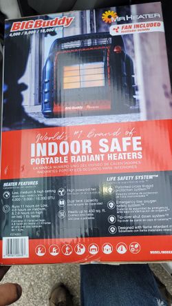 Mr, Heater BigBuddy 4k/9/18k BTU **make Offer