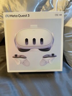 Meta quest 3 512gb brand new with extra battery