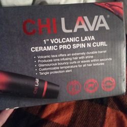 CHI LAVA Volcanic Lava Ceramic Pro Spin N Curl 