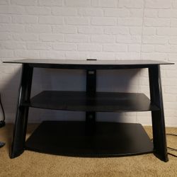 Tinted glass TV stand
