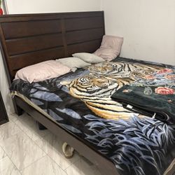 Free Cali King Bed Frame And Mattress 