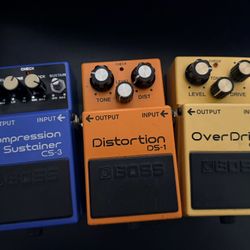 Boss Guitar Pedal Effect (sells per unit or bundle/set)