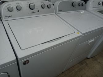 Whirlpool top load washer and dryer set - Free delivery