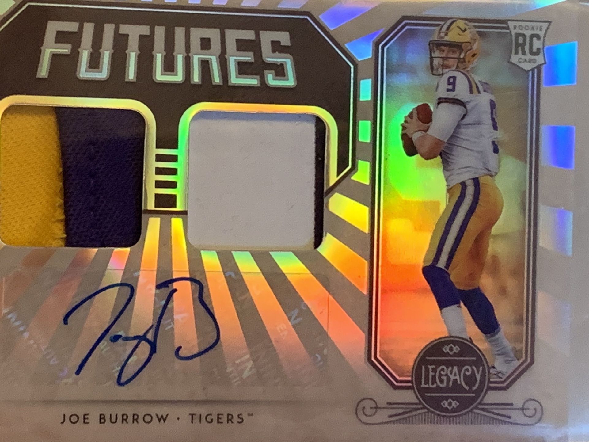 Joe Burrow RPA /50! Mint! Invest