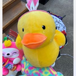 Easter Stuffed Animal large 🐣 Easter Duck