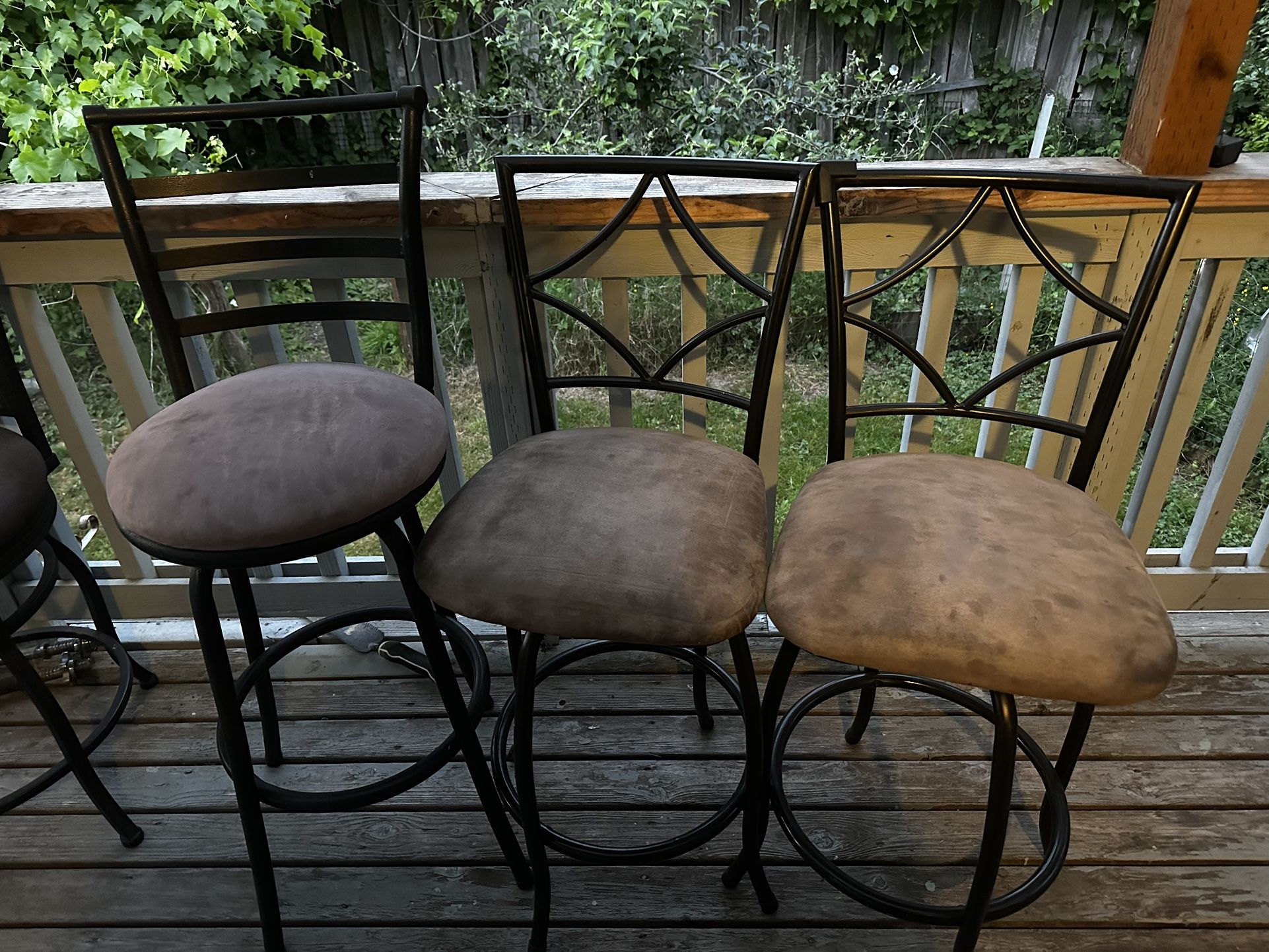 old kitchen counter chairs