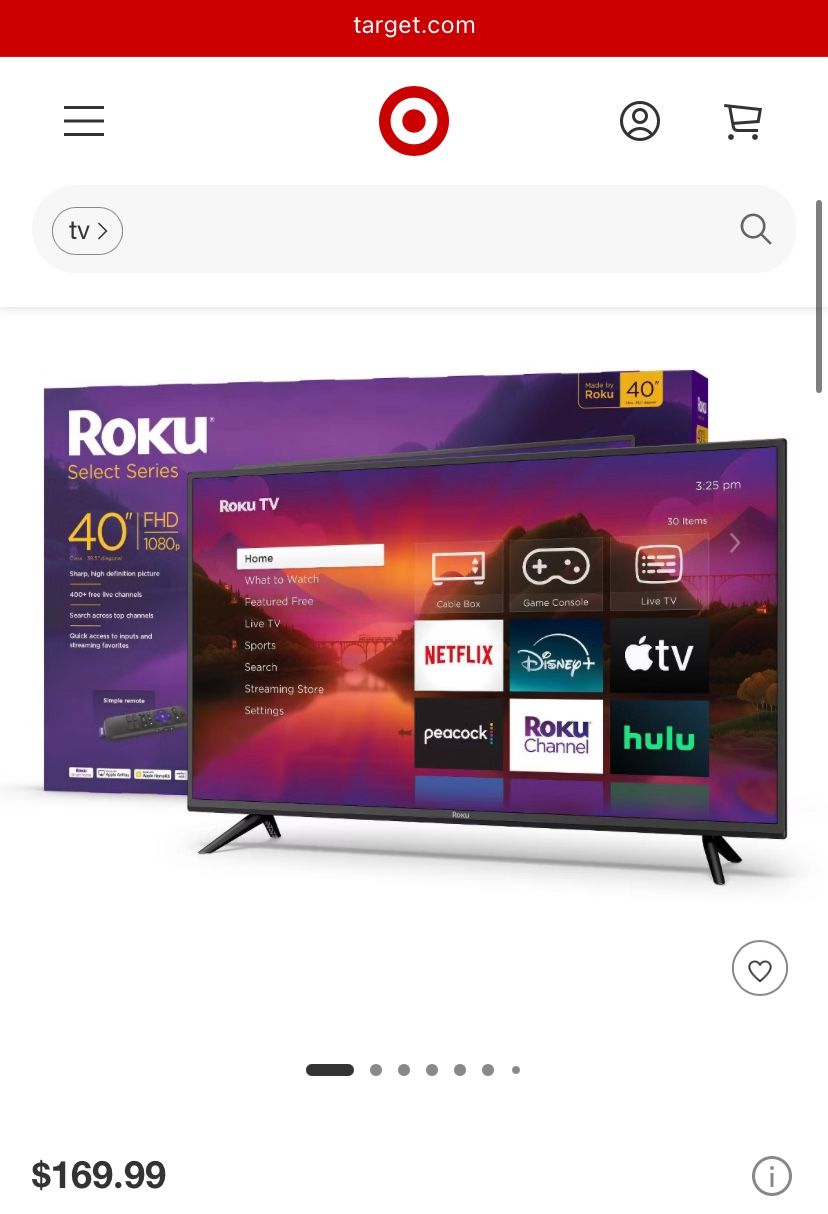 40 inch Roku TV