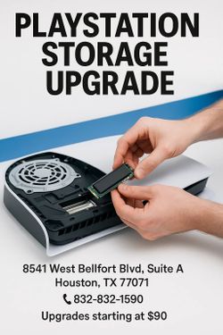 PlayStation Storage Upgrade