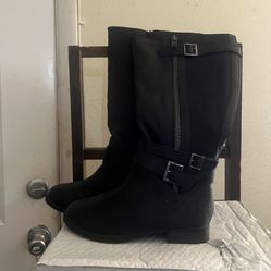 Torrid Black Wm Boots 7W