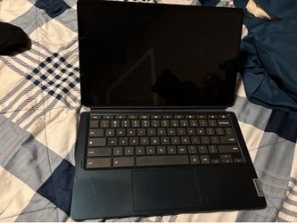 Lenovo IdeaPad Duet 5 Chromebook – 13.3” OLED Touchscreen, 128GB SSD (Abyss Blue)