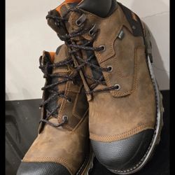 Timberland Men's Boondock 6" Composite Toe Waterproof Work Boots Sz 10.5