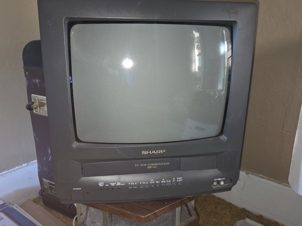 Vintage Sharp GAMING TV/VCR