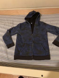 Boys Hooded Thermal Jacket Size L