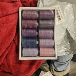 New Sewing Threads Kit, 10 Color, 300 Yards, $15