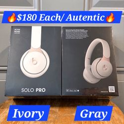 🔥Beats Solo Pro Wireless NC🔥100% Original🔥$180 Firm On Price🔥 New Sealed