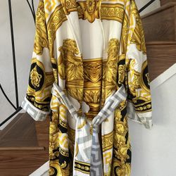 Versace Belted Bath Robe 