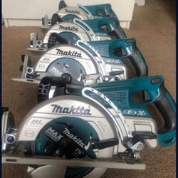 Makita Circular Saw 7 1/4 New 36v Each One $200 Nuevos - No Battery