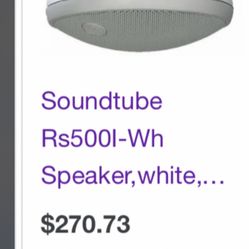 Sound Tube Large Area Speaker