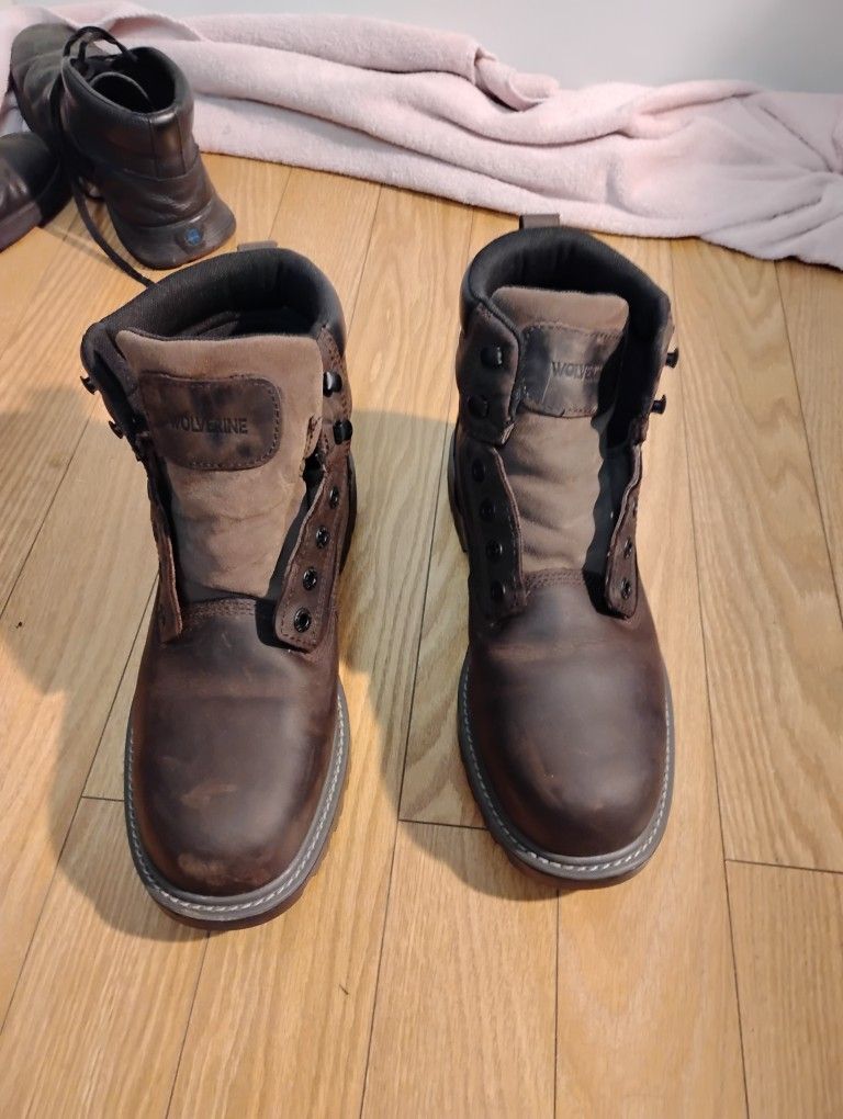Wolverine Men's Steel Toe Boots 11 Ew